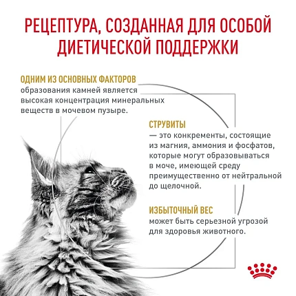 Сухой корм Royal Canin URINARY S/O MODERATE CALORIE (УРИНАРИ С/О МОДЕРЕЙТ КЭЛОРИ) 7 кг